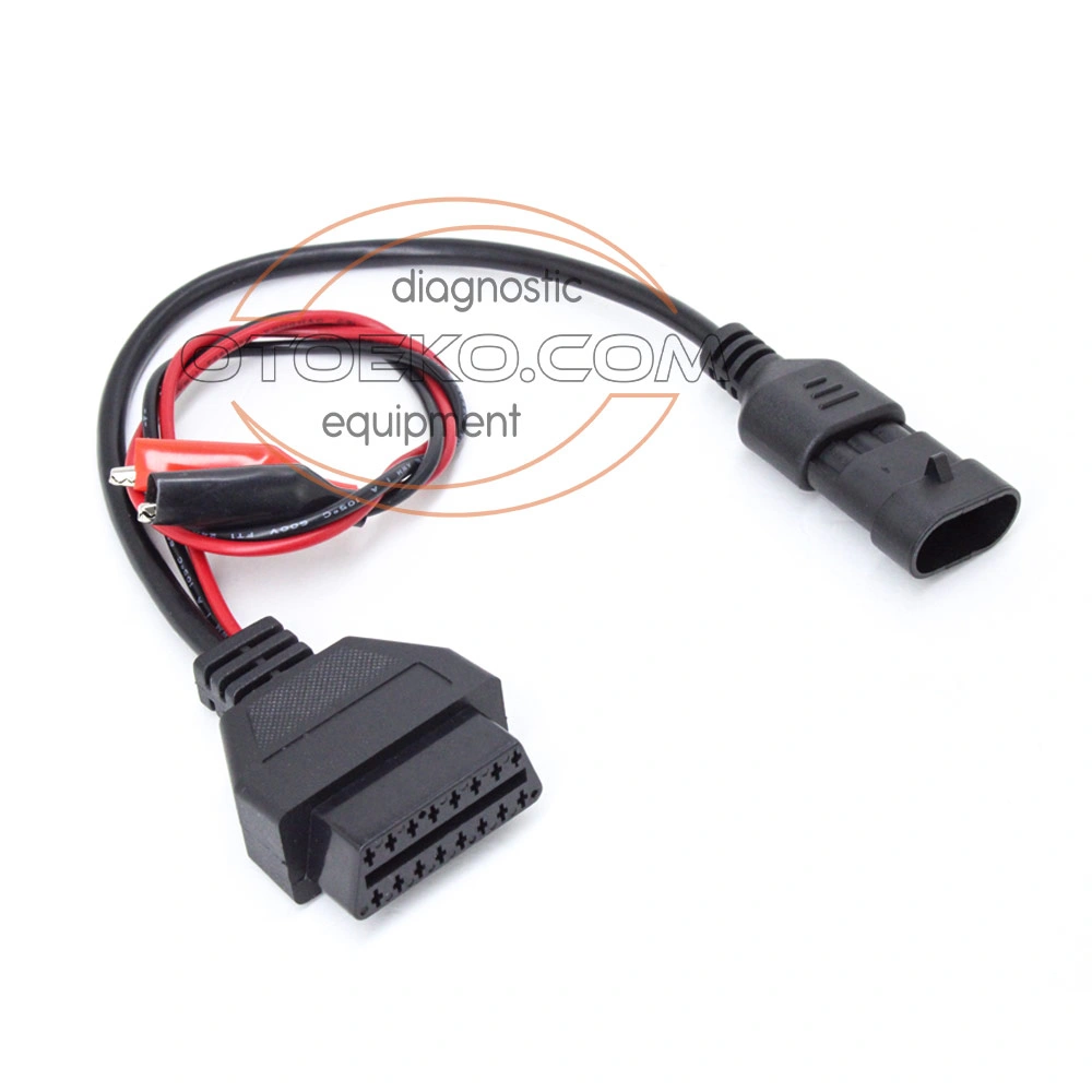 Fiat 3 Pin – Obd2 OBD2 Diagnostic Adapter Cable - 8